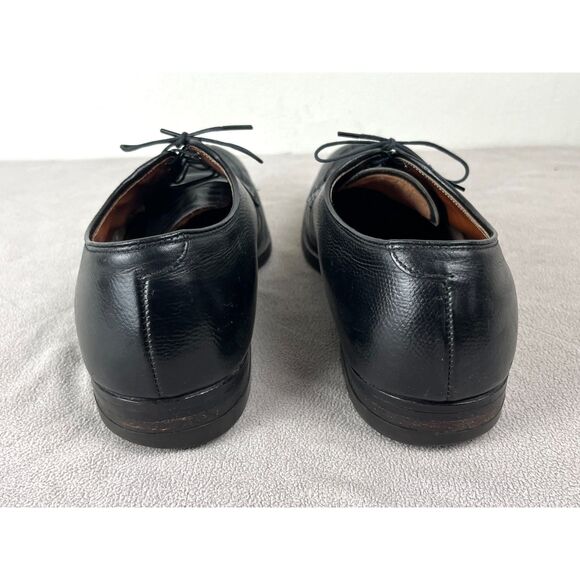 ALDEN Black Leather Lace Up Dress Shoes    Mens Size 10 - Picture 4 of 8